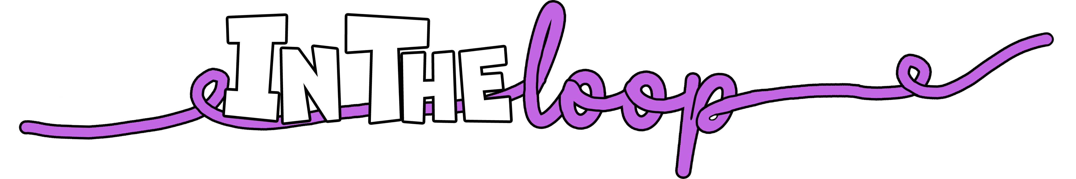 Website Banner with the words In The Loop